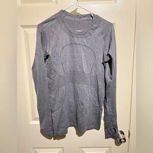 Lululemon Swiftly Tech Long Sleeve 2.0 – Size 8 – Dark Heathered Gray